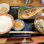 ふく鶴 - トロさば塩焼き定食