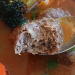 スープカレー店 34 - ラムジャムボールの中身(2020.04)