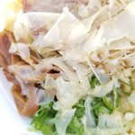 ラーメン巌哲 - 鮪塩まぜそば＋肉増し