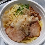 ラーメン巌哲 - 鮪塩まぜそば＋肉増し