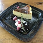 ゑ風茶屋 - チーズケーキ（500円）