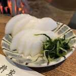 柳家 - 大根の浅漬け