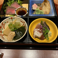 割烹 春 - 松花堂弁当