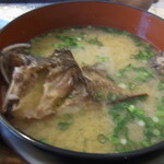 おくうら - アラカブ味噌汁アップ