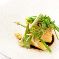 三河湾 甘鯛の炭火焼き 10年熟成バルサミコソース