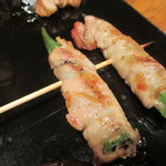 鶏家 たちばな - アスパラ巻