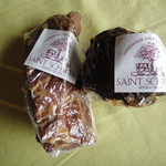 セント シュバイン - 2012年6月訪問時：ブラックペッパーのハムとベーコン(2つで\3000ちょっと)