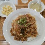 Gohan Dorobou - 生姜焼き丼大盛りセット