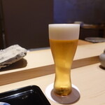にい留 - 最初はビール
