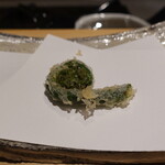 にい留 - 福岡八女の雁足(オニヒカゲワラビの新芽)