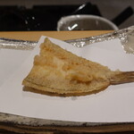 にい留 - 三河の鱚は水分を抜いてしっかり目の揚げ