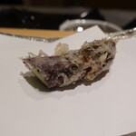 にい留 - アスパラの穂先