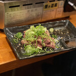 赤旨酒場 唐魂 - 牛レバ刺し 1,280円