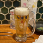 赤旨酒場 唐魂 - ザ・プレミアム・モルツ 550円