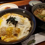 みず野 - 蕎麦とヒレカツ丼日替わりランチ