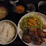 とんがらし - 竜田揚げ定食