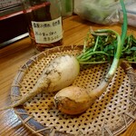 花千里 - オーナーの自然農法野菜