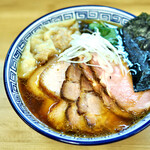 麺処 有彩 - あっさり醤油＋チャー＋雲吞