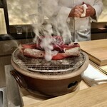 肉屋 田中 - 肉師の技炸裂！