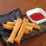 cheese spring rolls