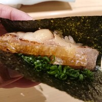 鮨 なんば 日比谷 - アカムツの手巻き