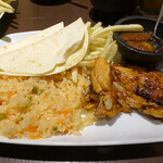 Elborracho - 鶏モモ肉のメキシカンソテー（1204円）