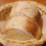 ラ スフォリーナ - パスタランチ 1100円 のパン