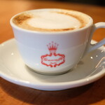 ラ スフォリーナ - パスタランチ 1100円 のカプチーノ