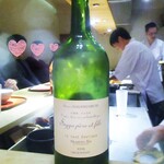 もと井 - 冷酒：ソガ・ペール・エ・フィス　ヌメロ・シス 2019年：小布施北部の池田農園が延徳田圃で作ったドメーヌ・イケダ産 美山錦を100％使用し、６号酵母で生酛造りした逸品です。 微発砲を感じる1500mlのマグナムボトルです。 旬のお酒を料金一律で頂けます。 徳利 一合 1,000円。　　　　　2020.03.27