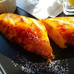 遊の丘 - 手作りケーキセットの期間限定アップルパイ(R2.4.11撮影)