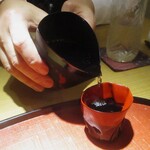 もと井 - 冷酒：春露 栗林酒造店 秋田、徳利 一合 1,000円。　　　　　2020.03.27
