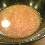 スタ麺　轟 - スープは濃い
