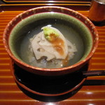 本城 - 甘鯛の蓮根蒸し、梅肉がけ。