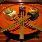 本城 - 三色田楽