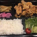 Chidori - 【テイクアウト】唐揚げ定食　650円