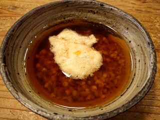 赤間茶屋 あ三五 - そば粒とろろ