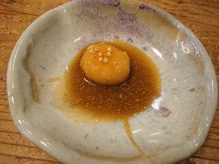 赤間茶屋 あ三五 - 揚げそばがき