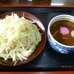 ラーメン金太郎 - 林神龍　金太郎　野菜盛つけめん　小　温かい方