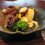 Izakaya Jougetsu - イイダコと筍の煮物