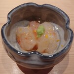 鮨 さかい - ボタンエビ
