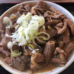 天神食堂 - もつ煮　美味しい❗️