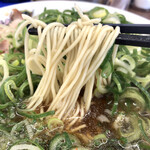 来来亭 - 麺はカタが丁度良い感じ〜