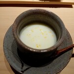 鮨 唐島 - はまぐりの茶碗蒸し