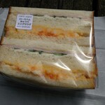 CIBO DELI BAKE - ハム・玉子・キュウリのサンドイッチ