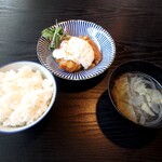 Dining 優手 - チキン南蛮、ご飯、味噌汁