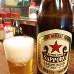 米久 - サッポロラガーで乾杯