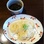 すし割烹 鮓はる - ランチの素麺