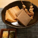 明日のためのしじみばか しじみ出汁おでんと備長焼き - 