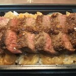加藤牛肉店 - 山形牛ステーキ弁当