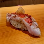 鮨 あらい - 金目鯛